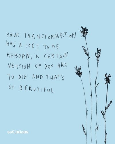 Your transformation has a cost