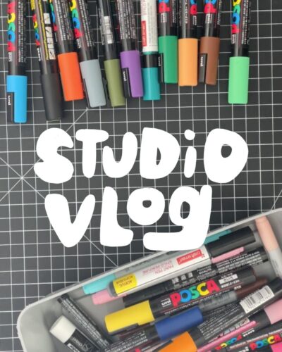 Studio Vlog 01 • Let’s draw plants, meditate, and get a haircut