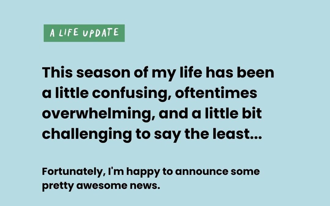 I’ve got some fun news.