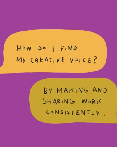How do I find my creative voice