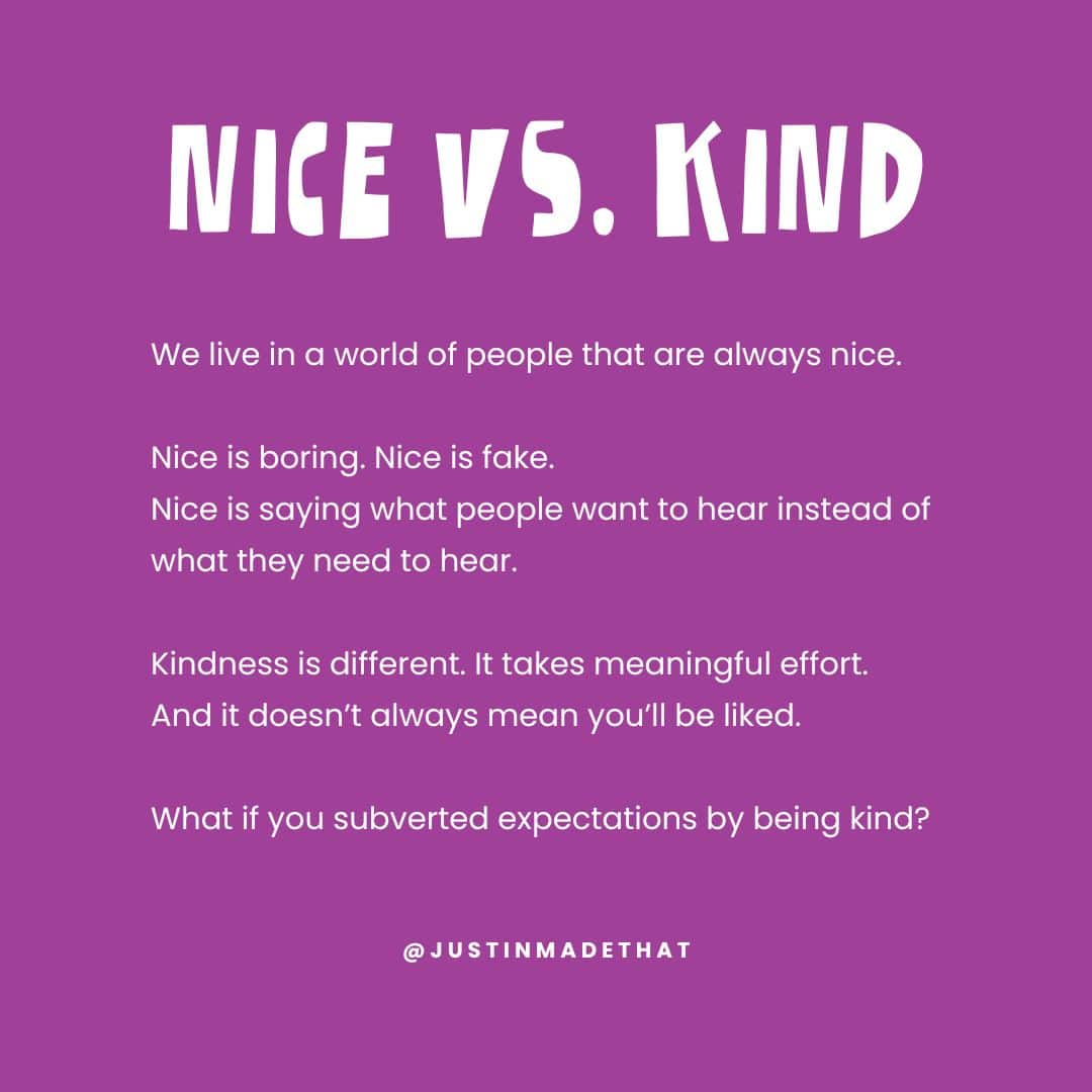 Nice Vs Kind SoCurious