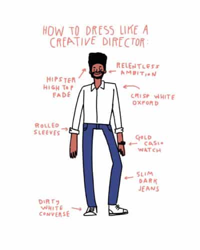 how to dress like a creative director