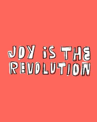 joy is the revolution